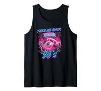 Takes me Back To the 90s Vintage Colorful Summer Theme 90s Camiseta sin Mangas