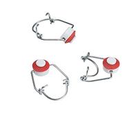 Takestop® - Juego de 8 unidades de tapones mecánicos con juntas, ideales para botellas de cristal