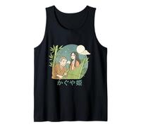 Taketori Monogatari - Cortador de bambú con Luna Camiseta sin Mangas