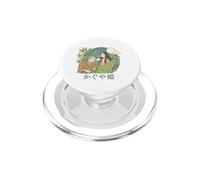 Taketori Monogatari - Cortador de bambú con Luna PopSockets PopGrip para MagSafe