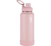 TAKEYA 51035 Actives - Botella de agua aislada de acero inoxidable con tapa de boquilla, 32 onzas, color rubor