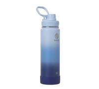 Takeya Actives - Botella de agua de acero inoxidable, tapa de boquilla aislada, mantiene las bebidas frías 24 horas, a prueba de fugas, duradera, apta para lavavajillas, ideal para gimnasio, viajes
