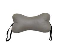 TAKIMED Cojín de lectura con forma de hueso, cojín para el cuello, cojín de coche reposa cabeza, cojín para silla de oficina, cojín para la cervical, cojín TV, cojín multiuso, producto italiano.