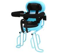 Takingup Asiento de Bicicleta para bebé, Asientos Infantiles montados en la Parte Trasera para Bicicleta eléctrica con barandilla de Seguridad y reposapiés, cómodo Asiento de para niños de 6 Meses