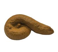 Takingup Caca, Caca Realista en Forma de 6, de Perro de plástico Artificial, Accesorio repugnante para Broma, Truco, Día de los Inocentes