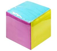 Takingup Dados de Bolsillo, Cubos Cuadrados de Espuma Suave de 3, 9 Pulgadas con Bolsillo Transparente de 6 Caras, Cubos de Aprendizaje de Bricolaje, Juego Educativo de Dados para enseñar