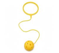 Takingup Pelota para Saltar para niños, Pelota para Saltar en el Tobillo con Forma de limón, Juguete Divertido para Hacer Ejercicio al Aire Libre y Juguete para niños pequeños, Amarillo, para