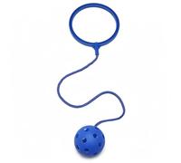 Takingup Pelota para Saltar para niños, Pelota para Saltar en el Tobillo para niños, Juguete con Anillo de Salto Suave, Juego Activo para Ejercicios en Interiores y Exteriores, Azul, para