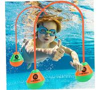 Takingup Puerta de Buceo submarina, 2 uds., Puerta de natación para Piscina, Anillo de Buceo para Juego acuático, Juguete de natación para Chico, 1, 5 m * 5cm, Juguete de