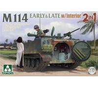 Takom 2154 M114 Tanque Militaria ARV Modelo 1:35 Kit Plástico Sin Montar