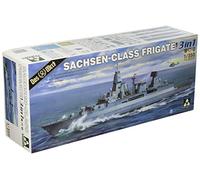Takom La fábrica TAK6001 Sachsen CLASS FRIGATE 3 en 1 - Escala 1:350 - Modelismo (TKO6001)