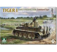 TAKOM - Maqueta Char Sd.kfz.181 Pz.kpfw.vi Ausf.e Tiger I Command Tiger Michael Wittmann Early Production |takom|2195| 1:35 Maqueta Char Promo