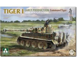 TAKOM - Maqueta Char Sd.kfz.181 Pz.kpfw.vi Ausf.e Tiger I Command Tiger Michael Wittmann Early Production |takom|2195| 1:35 Maqueta Char Promo
