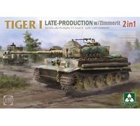 Takom TAK2199-1 :3 5 Tiger I Late-Production W/ Zimmerit Sd.Kfz.181 Pz.kpfw -