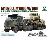 Takom TAK5002 - 1:72 U. S. M1070&M1000 W / D9R 70 Sonido Tank Transporter W/