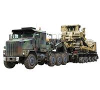 TAKOM-TAK5002 TAK5002 1:72 M1070 Tank Transporter w/D9R Bulldozer, Multicolor (TKO5002)