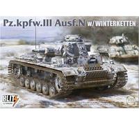TAKOM TAK8011 Pz.Kpfw. III Ausf. N con cadenas de invierno escala 1:35 - Flash by Kunststoffmodellbau