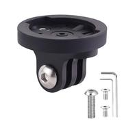 TAKONE Adaptador de soporte de bicicleta para Garmin y Gopro - Soporte universal con distancia entre orificios de 22 mm, compatible con Garmin Edge, cámara GoPro y luz de bicicleta