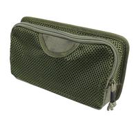 TAKOXIA Bolsa de transporte doble para viajes al aire libre y pesca, Verde militar, 19*13*5cm