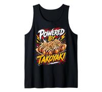 Takoyaki Japanese Street Food Octopus Balls Camiseta sin Mangas