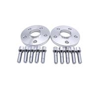 TAKPART 2 piezas 15 mm espaciador Set Ø57.1 5x100mm con pernos de rueda de 10 piezas M14x1.5