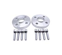 Takpart 2 piezas de 20 mm espaciador Hubcentric forjado ruedas espaciador kit Ø56.6 4x100mm con pernos de rueda de 8 piezas M12x1.5