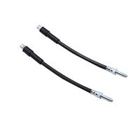 TAKPART 34301165190 - Juego de 2 mangueras de freno, cable de freno trasero izquierdo y derecho para BMW Serie 5 (E39)