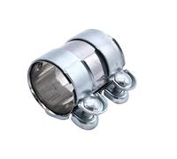 TAKPART - Abrazadera de manguera doble para tubo de escape (65 mm x 90 mm, 13278371)