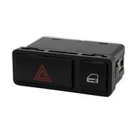 TAKPART Interruptor de luz de advertencia con cierre centralizado para E46 E53 E85 325 61318368920
