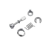 TAKPART Juego de reparación de cilindro de cerradura para puerta delantera izquierda o derecha para VW Polo 6N1-6N2 6N0898105A 6N0837223A