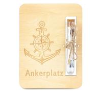 TAKULA Ancla Crucero Regalo,Hucha Barco Vale de Viaje Regalo Embalaje,Dinero Caja de Viaje Regalos de Dinero Viajar|Anclaje