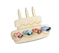 TAKULA Torta in Legno Regalo di Denaro, Torta Decorazione Regali di Denaro Avvolgere, Compleanno Regali di Denaro Regalo di Compleanno Avvolgere Regalo di Compleanno