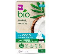 Taky Bandas Depilatorias Faciales con Coco BIO 16 uds