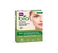 Taky Bio Natural 0% Bandas De Cera Faciales Depilatorias 20 Uds. - 5 ml, Estándar (120-0715)