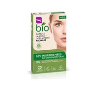 Taky Bio Natural 0% Bandas de Cera Faciales Depilatorias 20uds