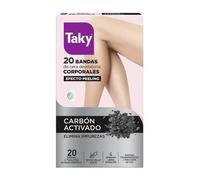 Taky Carbón Activado Bandas Depilatorias Efecto Peeling 2uds
