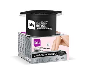 TAKY cera depilatoria corporal con carbón activado tarro 300 gr