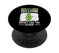 Tal Vez al calabacín Tampoco le Gustas Vegano Vegetariano PopSockets PopGrip Adhesivo