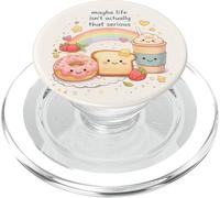 Tal Vez la Vida no es Realmente Tan Serio Kawaii PopSockets PopGrip para MagSafe