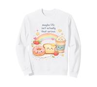 Tal Vez la Vida no es Realmente Tan Serio Kawaii Sudadera