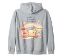 Tal Vez la Vida no es Realmente Tan Serio Kawaii Sudadera con Capucha