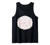 Tal Vez Las Plantas Son adictas a mí Jardinero Divertido Mujer Chica Camiseta sin Mangas