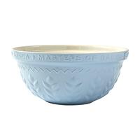Tala 10B31387 - Cuenco de cerámica azul pálido, diseño de maíz en relieve, duradero, resistente a las astillas, horneado, 30 cm