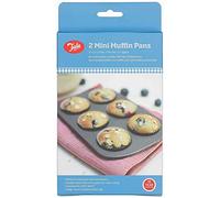 Tala 10A11618 2 Mini moldes para Magdalenas, Acero al Carbono, Gris