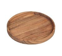 Tala Bandeja Redonda de Acacia Natural