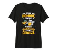 Tala De árboles Cortar Leña Leñador Motosierras Y Cerveza Camiseta Premium