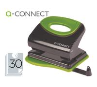 Taladrador Q-Connect Kf00996 Metalico Con Empuñadura De Caucho Capacidad 30 Hojas