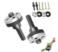 Taladro a ángulo amoladora adaptador conversión kit, 10-13 mm Chuck Connector Rod with Wrench, Mandrel Arbor Attachment for Grinding, Cutting, Polishing Tasks