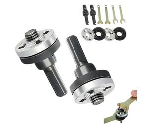 Taladro a ángulo amoladora adaptador conversión kit, 10-13 mm Chuck Connector Rod with Wrench, Mandrel Arbor Attachment for Grinding, Cutting, Polishing Tasks