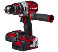 Taladro a batería einhell 18v brushless - 2 baterias - incluye dos baterías y cargador rápido - te-cd 18 li-i bl (2x2,0ah)
